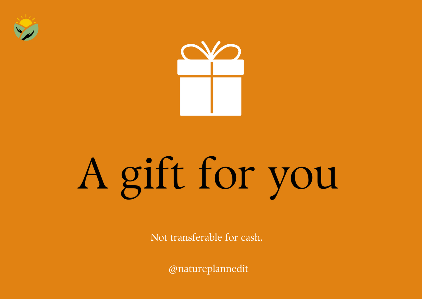 Nature Planned It Gift Card