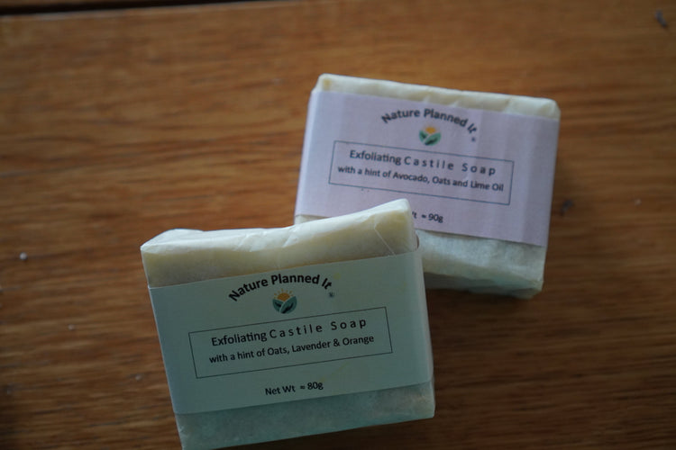 Exfoliating Castile Soap