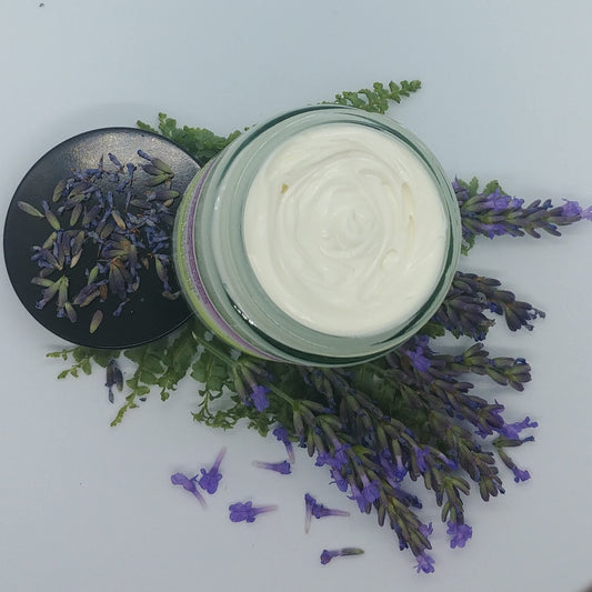 Shea Butter moisturiser with a hint of Lavender